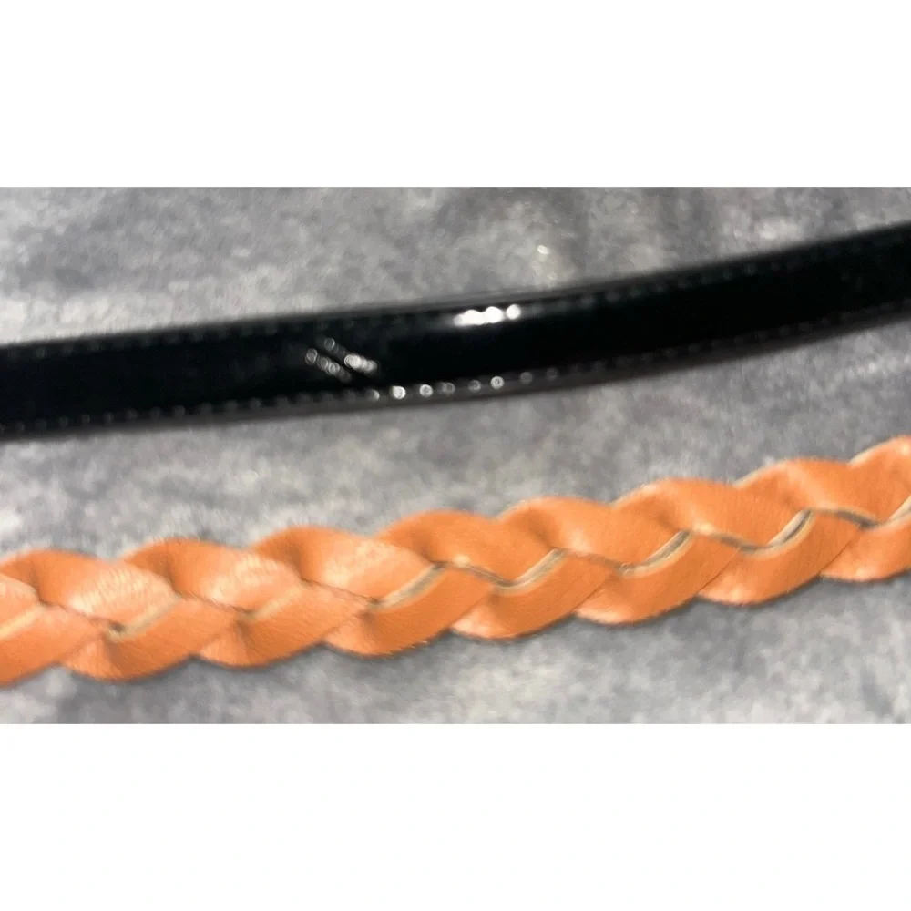 🖤🤎 Set of 2 Thin Waist Belts